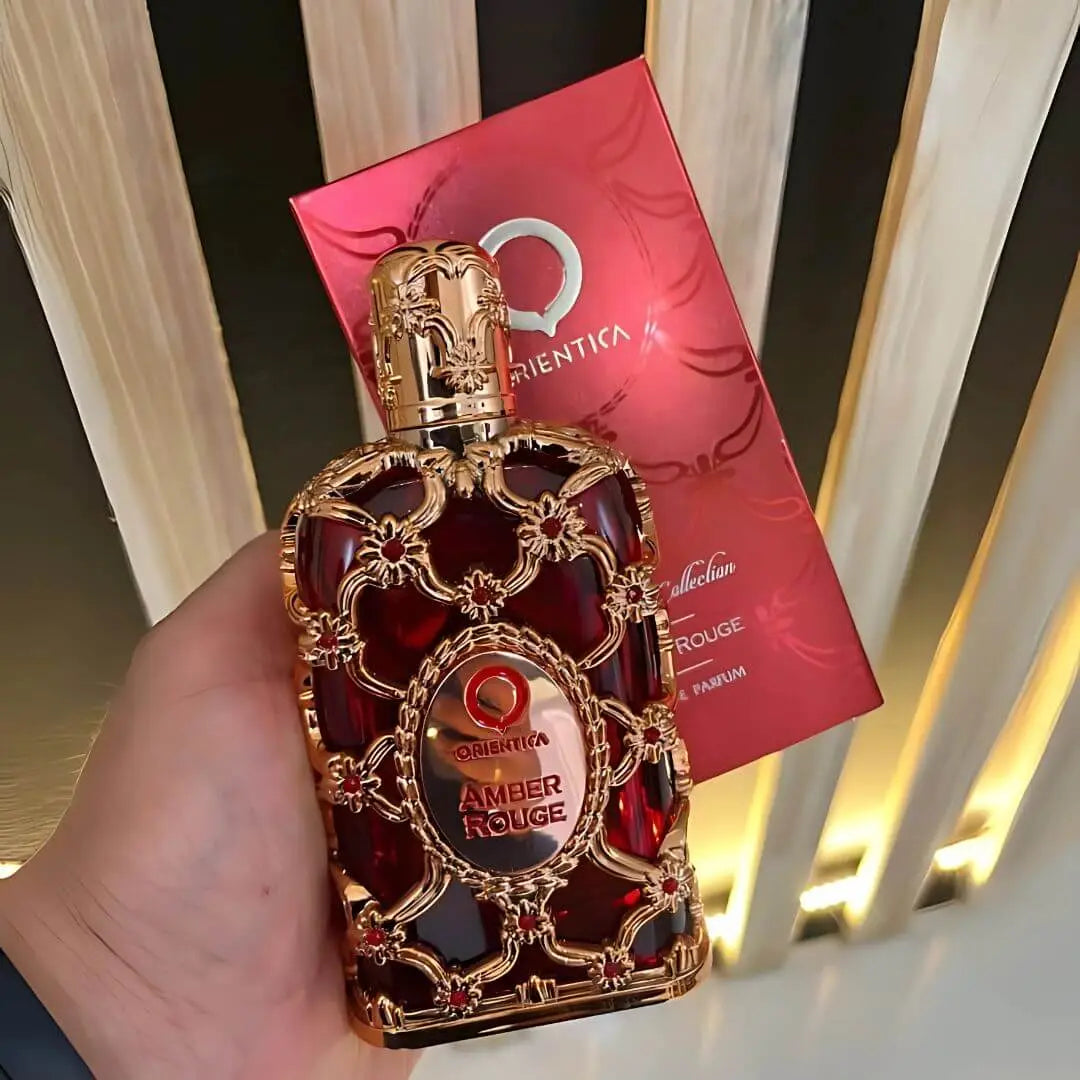 ICONICA FRAGANCIA ORIENTICA AMBER ROUGE + PERFUMERO ✨